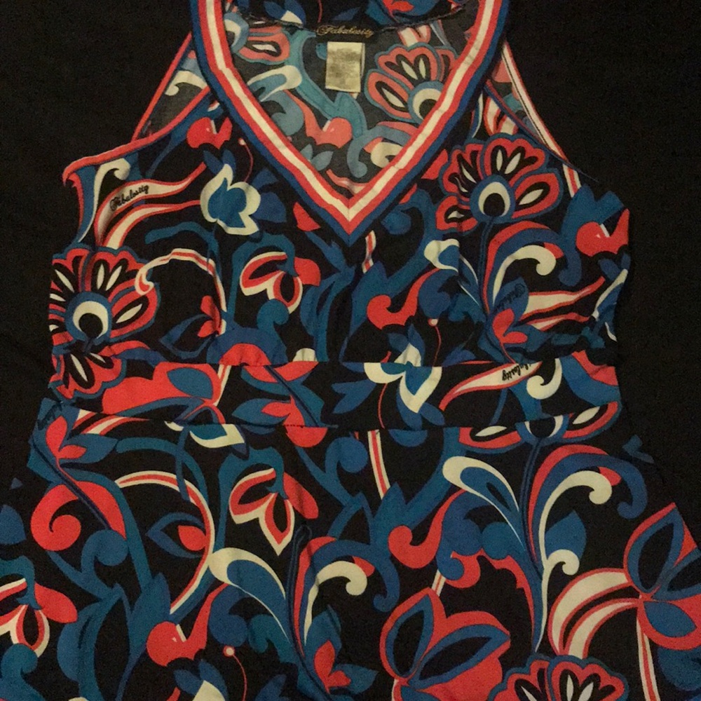 Red white and blue tank top